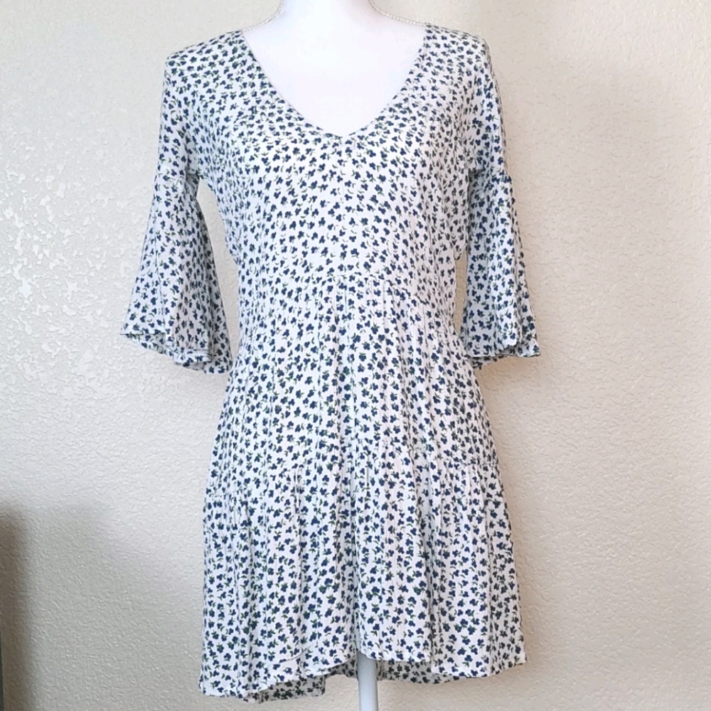 Faithful the Brand tiered ruffle dress, XS